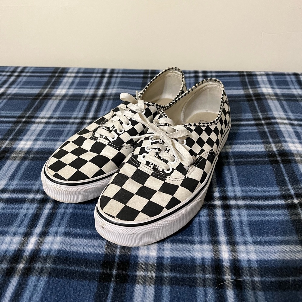 Mens Checkered Vans